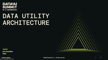 Data Utility Architecture: A Lakehouse Serving the Whole Enterprise