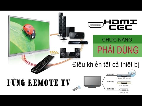 Tận dụng HDMI CEC dùng remote TV tắt mở điều khiển Android Box dễ dàng