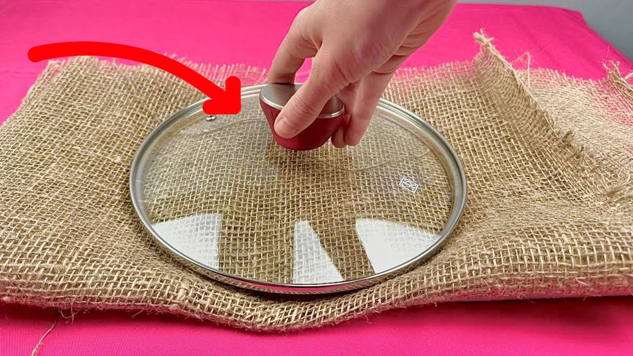 🔥🔥За день я сделала 50 штук и все продала. Посмотрите, что я сделала с джутовой тканью.