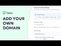 How to Set Up a Custom Domain in Taskip – Step-by-Step Tutorial