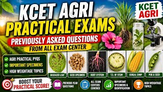 KCET AGRI PRACTICAL EXAMS PREVIOUSLY ASKED QUESTIONS FROM ALL EXAM CENTER, AGRI PRACTICAL PYQS screenshot 5
