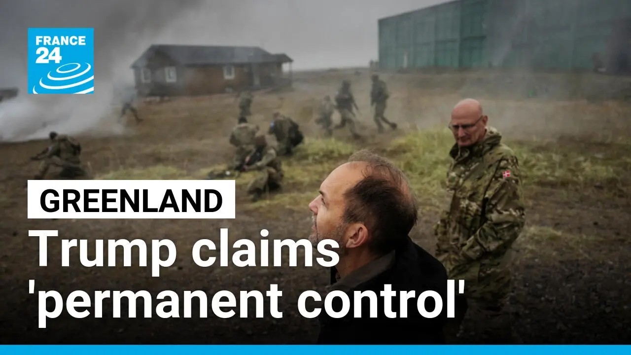 US and Denmark reach deal on Greenland, Trump claims 'permanent control' over island • FRANCE 24