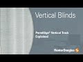 Vertical Blinds - PermAlign® Vertical Track Explained - Hunter Douglas