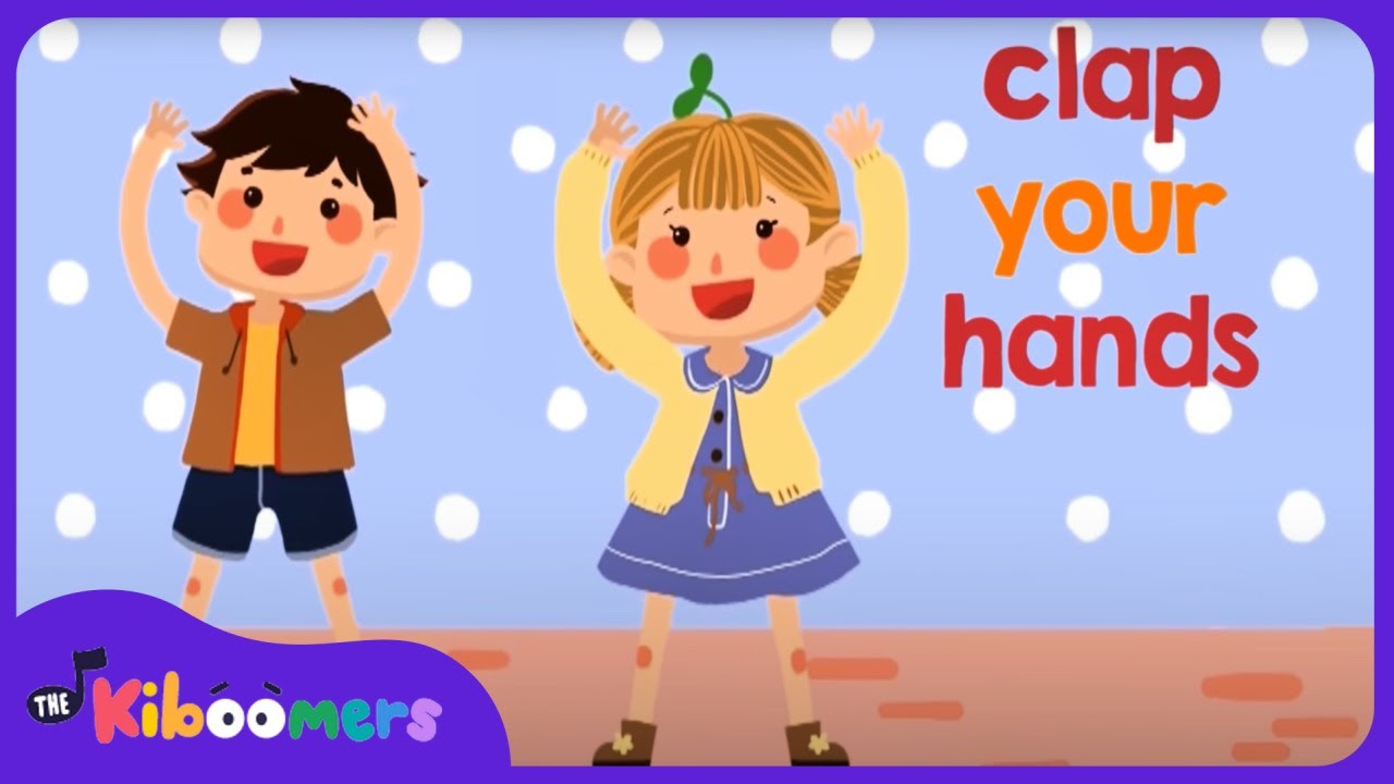 Clap Your Hands   THE KIBOOMERS Preschool Songs for Circle Time