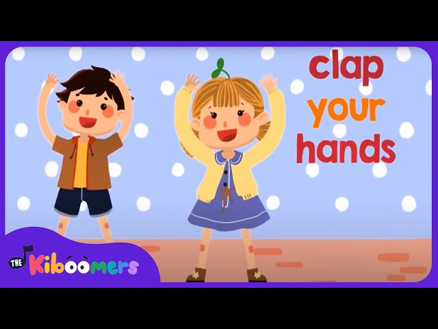 Clap Your Hands - THE KIBOOMERS Preschool Songs for Circle Time class=