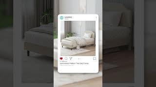 🌈🛏️ Colorful Twin Bed Frame Now In Stock! 🌈🛏️ #Shorts