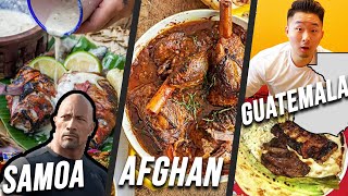 Samoan vs Afghan vs Guatemalan Food (7 More RARE Cuisines!)