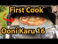 First Time Cook using the Ooni Karu 16 Pizza Oven!