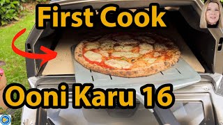 First Time Cook using the Ooni Karu 16 Pizza Oven