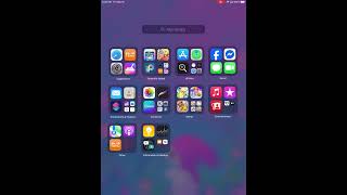Showing my iPad apps/widgets!