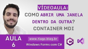 AULA 6 - C# - WINDOWS FORMS - CONTAINER MDI COM .NET CORE