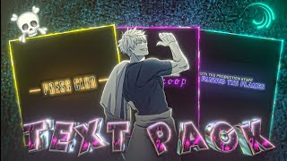 Premium Text Animations Pack for ALIGHT MOTION | Free XML file ✅ | #fyp #alightmotionviral #explore