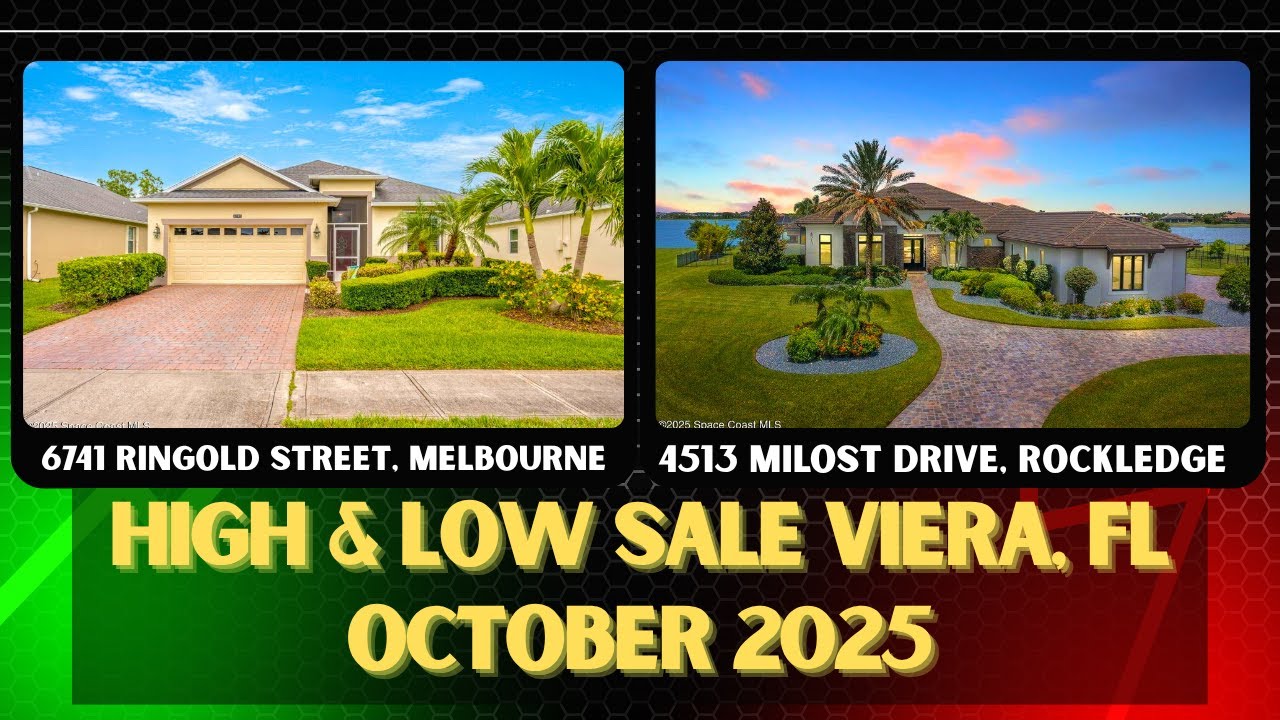 Обзор рынка Виеры, октябрь 2025 г. | Виера, Флорида