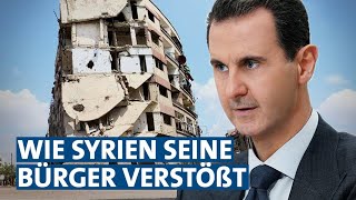 Verbrannte Erde: Wie Syrien seine Bürger verstößt | Panorama | NDR