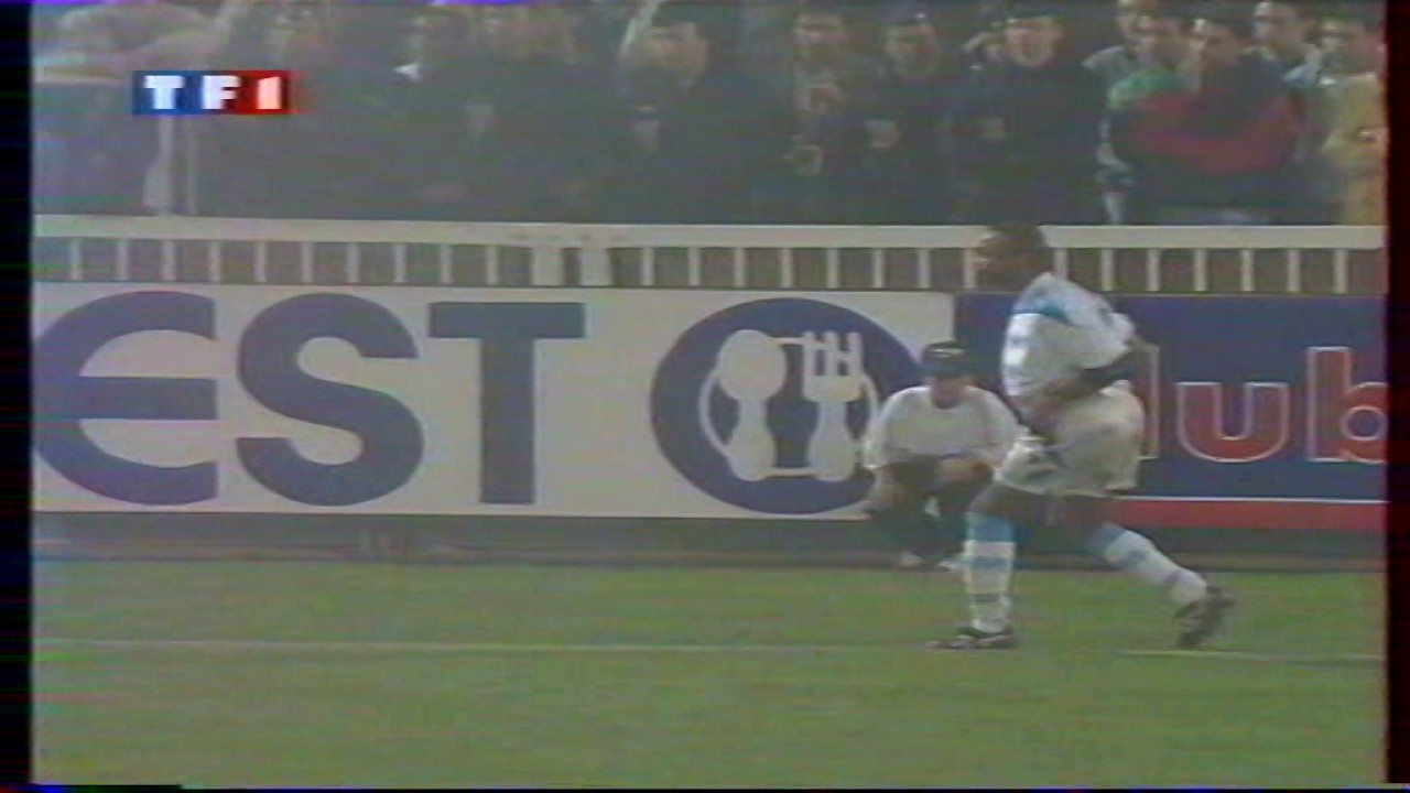 Fanion OM Marseille - Olympiakos Piraeus - Coupe 94-95 - Vintage Football