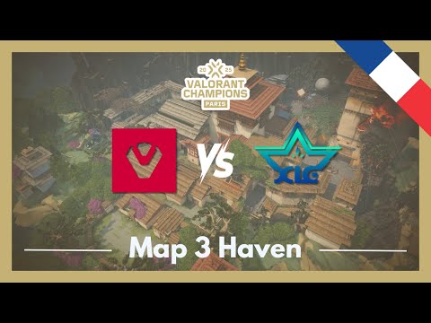 VCT CHAMPIONS Paris Group Stage | SEN vs XLG | Map 3 Haven