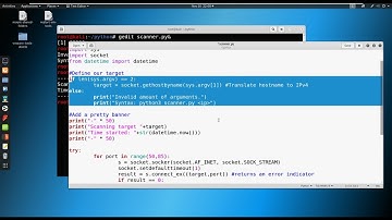 16 Introduction to Python - Building a Port Scanner