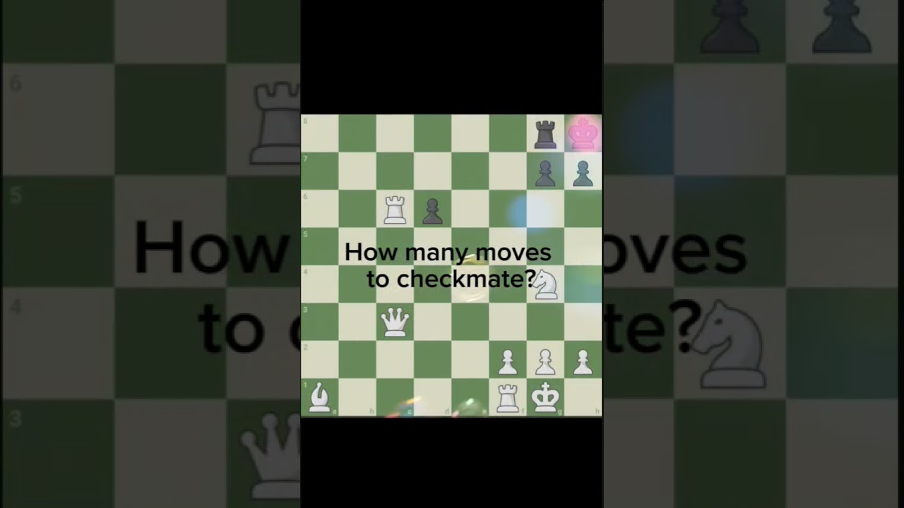 How many moves does it take to checkmate 2 