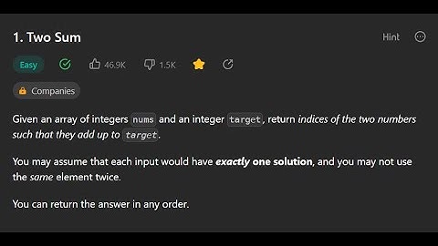 Mastering the Two Sum Problem | Leetcode Interview Preparation