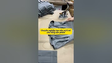 CHUYÊN NGHIỆP | TẠO RA SỰ TỈ MỈ CHO TỪNG SẢN PHẨM  #dongphucvietthang #maydongphuc #inaodongphuc