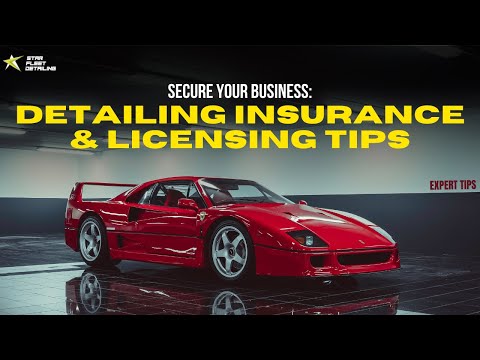 Auto Detailing Insurance