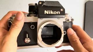 Reflex Mirror Lock Function Not Working Properly On The Nikon F2 Photomic