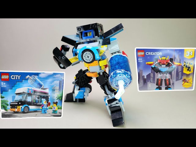 Lego 60384 + 31124 (Robot) - YouTube