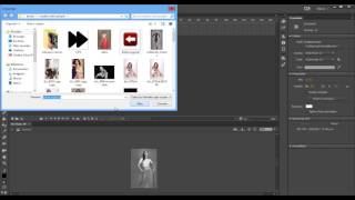 album slider fotográfico adobe animate cc