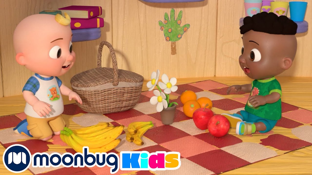 ⁣Treehouse Picnic | CoComelon Sing Along | Learn ABC 123 | Fun Cartoons | Moonbug Kids