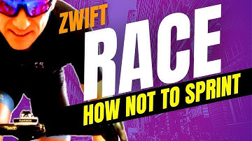 ZWIFT RACE: The Wrong Sprint Timing