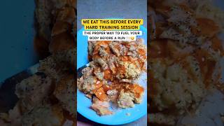 This pre-run meal saved our training session #runnersofTikTok #fueling #twins