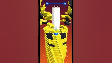 Stack ball 3d gameplay| level-45/46😱😱#shorts #viralshort #trendingshorts