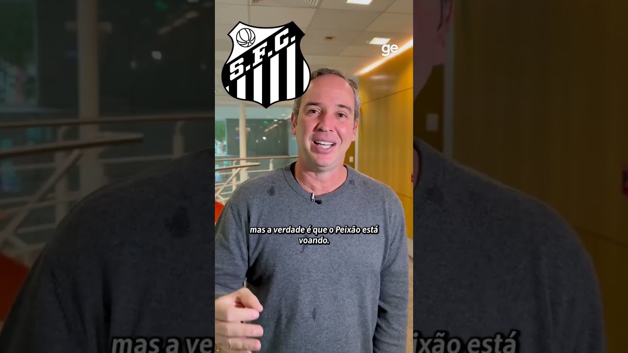 CAIO RIBEIRO DESTACA JANELA DE TRANSFERÊNCIAS DO SANTOS | #shorts | ge.globo
