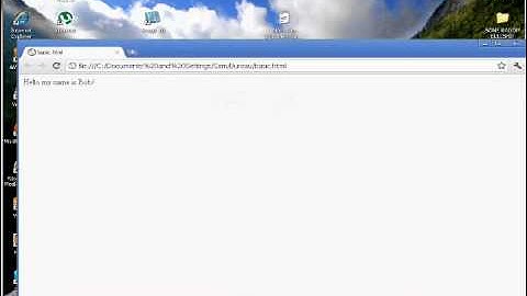 HTML : Lesson #1 Paragraphs, Headings, Bold, Italic
