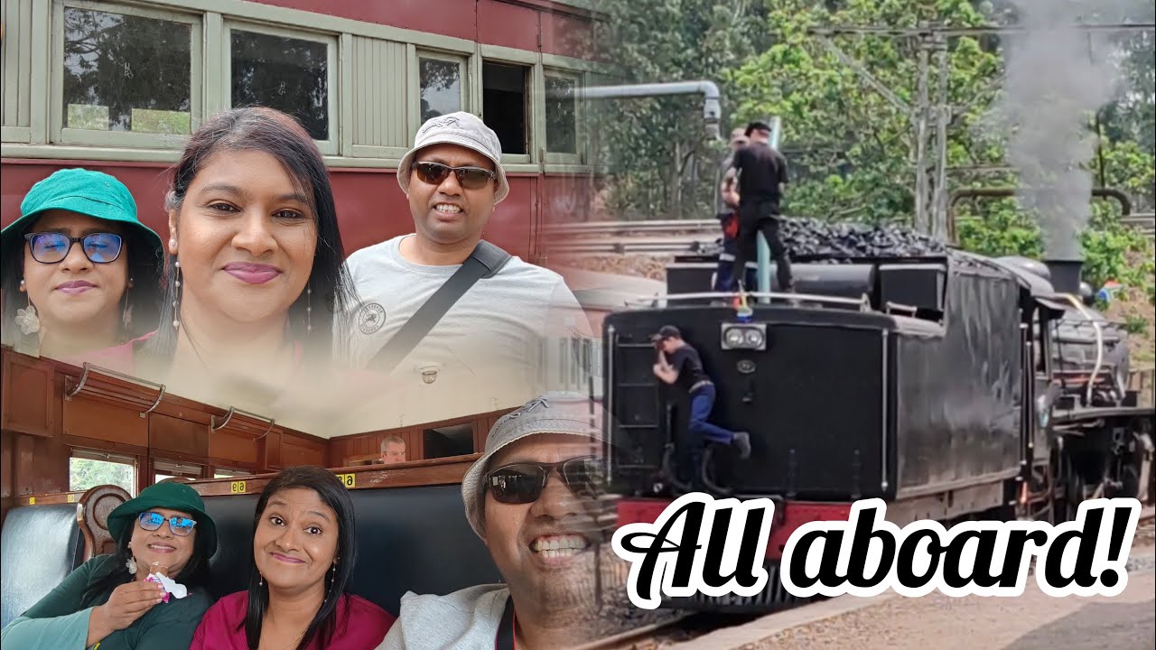We rode a steam train || Inchanga choo choo || Heritage tour || Durban steam train || SA YouTuber