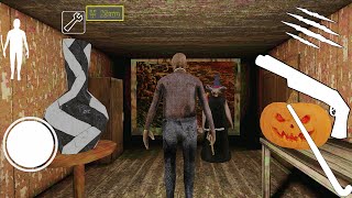Playing as Grandpa in Halloween Granny Mode Menu!!  screenshot 4
