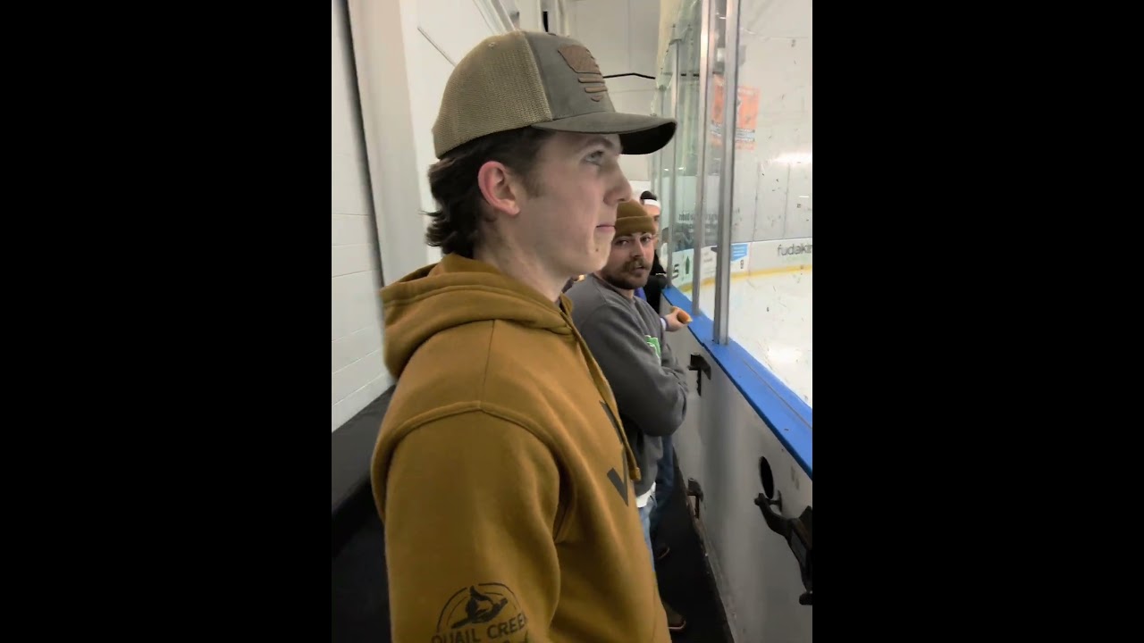 Hockey Game with the boys POV 