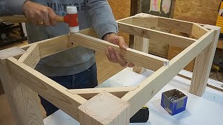 Pallet Wood Joinery Epoxy Diy Woodworking and Making a Beautiful Classic Coffee Table