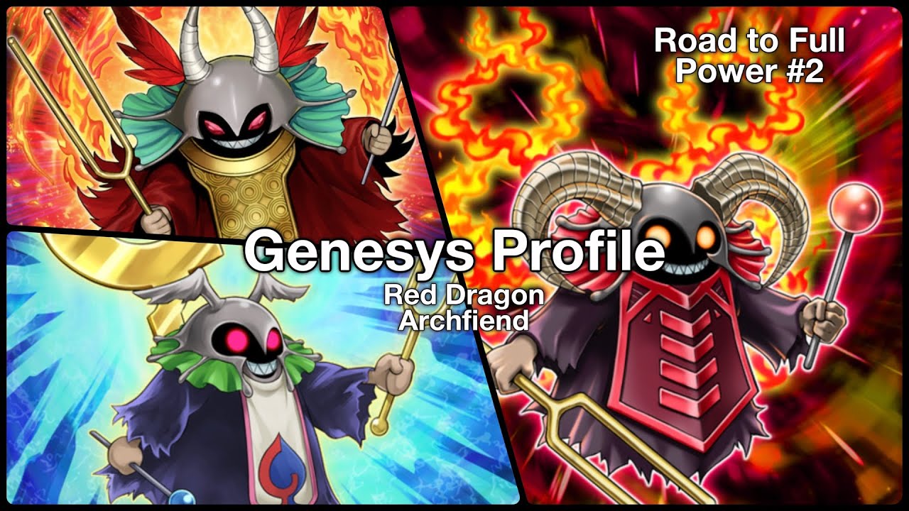 Описание колоды Red Dragon Archfiend для формата GENESYS