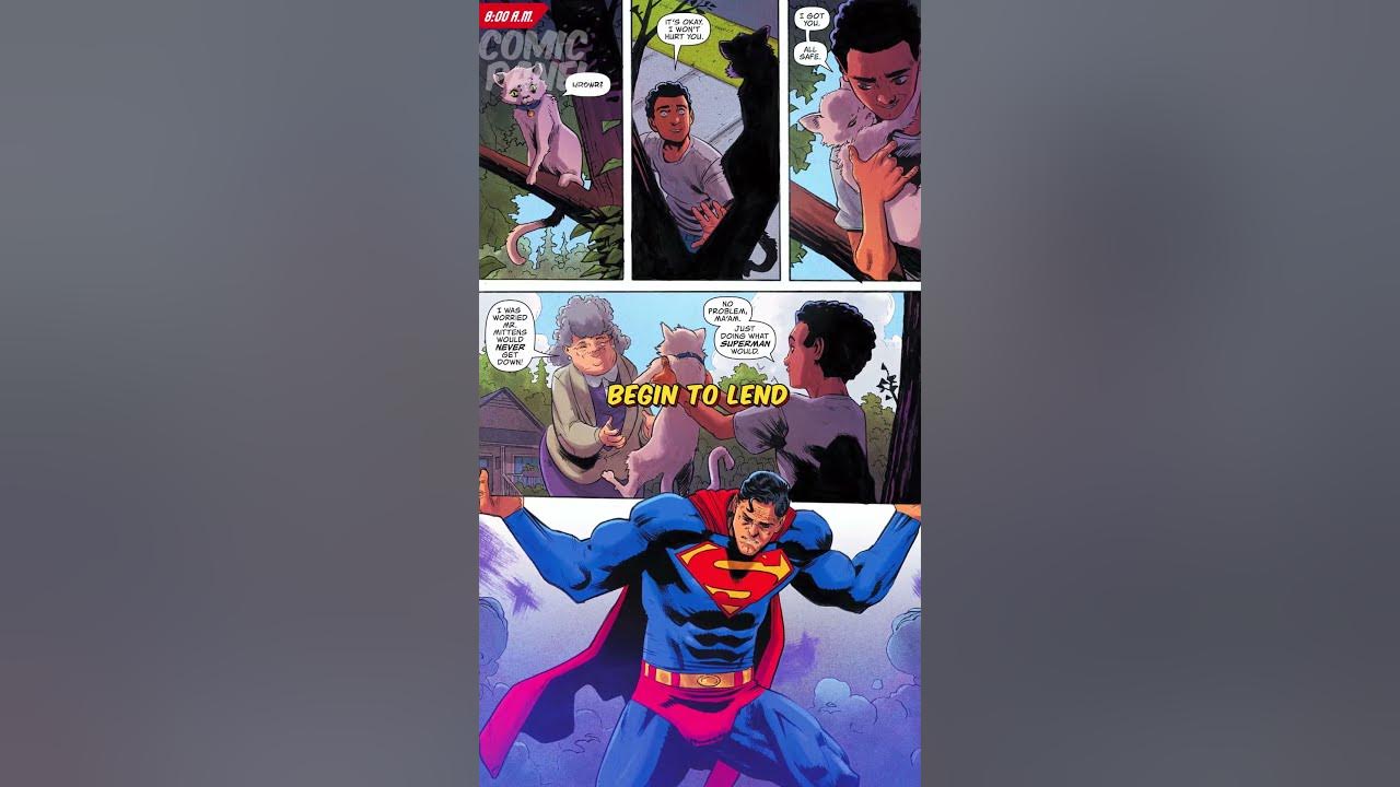 Superman Lifted The Weight of The Heavens! shorts comics fyp YouTube