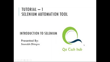Introduction to Selenium Automation Tool and its Components