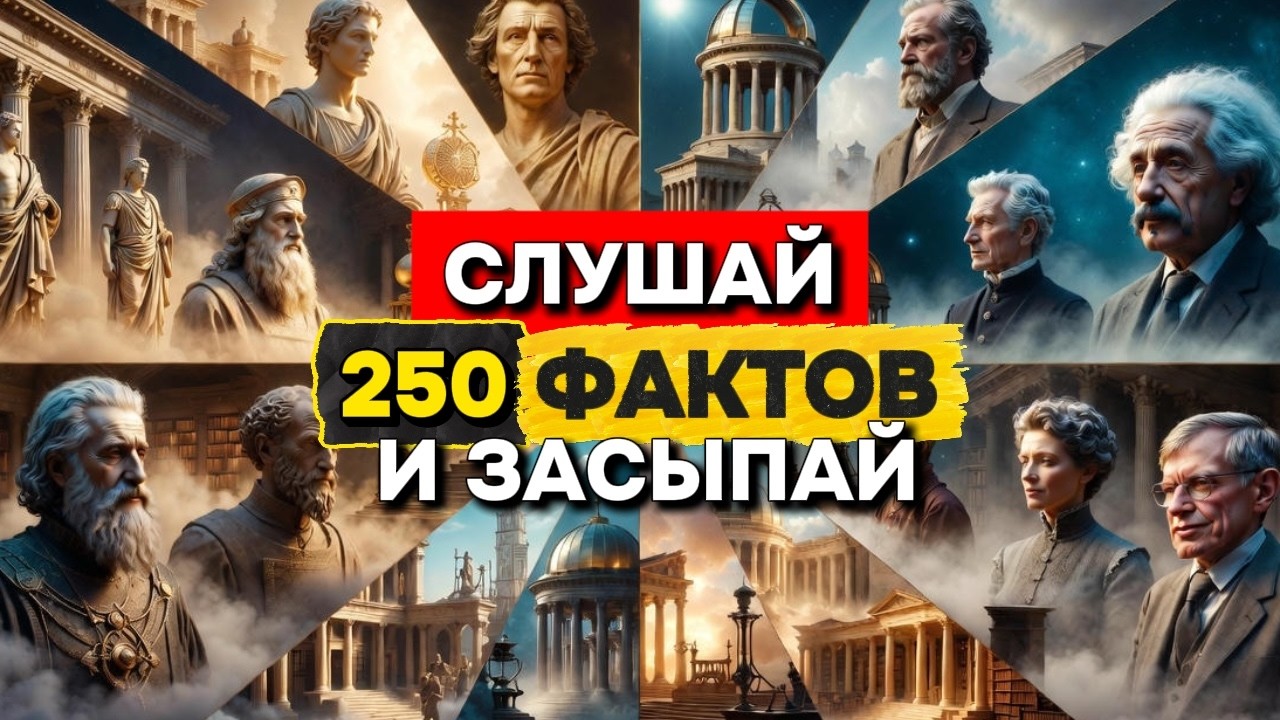 250 фактов о гениях, изменивших мир — наука, открытия и судьбы | Истории для сна