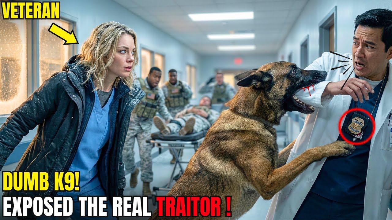 The Navy SEAL’s K9 Bit the Doctor — Then the Rookie Nurse Found His Fake Military Badge…