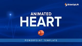 Animated Heart PowerPoint Template Animated Heart PowerPoint Template