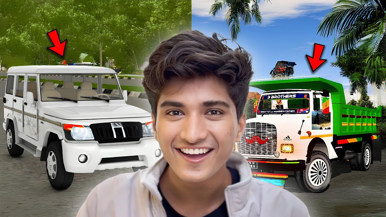 Driving INDIAN VEHICLES in BUSSID! (Bus Simulator Indonesia)