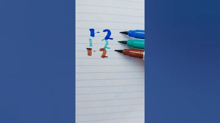 ⁉️💭 #3d Writing #handwriting #trending #numbers #art #shorts #youtubeshorts #123 #satisfying #fun