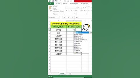 how to convert bin2dec #youtubechannel #youtubeindia #trendingshorts