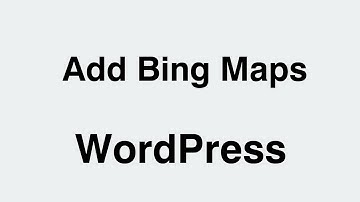 WordPress How to Embed Bing Maps in WordPress Gutenberg Editor