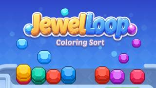 Jewel Loop - Coloring Sort Game Mobile Gameplay Android screenshot 2