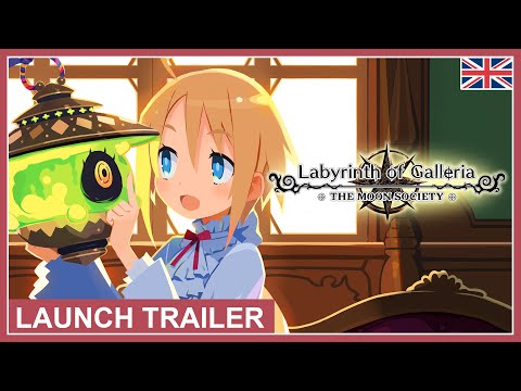 Labyrinth of Galleria: The Moon Society - Launch Trailer (Nintendo Switch, PS4, PS5, PC) (EU - ENG)